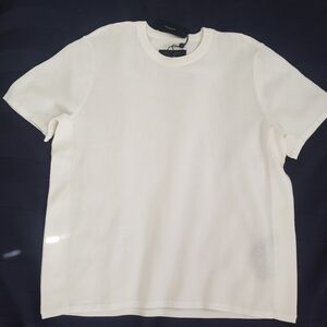 rag & bone Cream Short Sleeve Tee